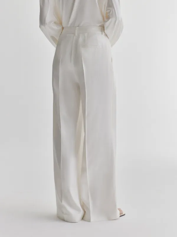 Tailored Wide Leg Trousers made by Lisa Yang