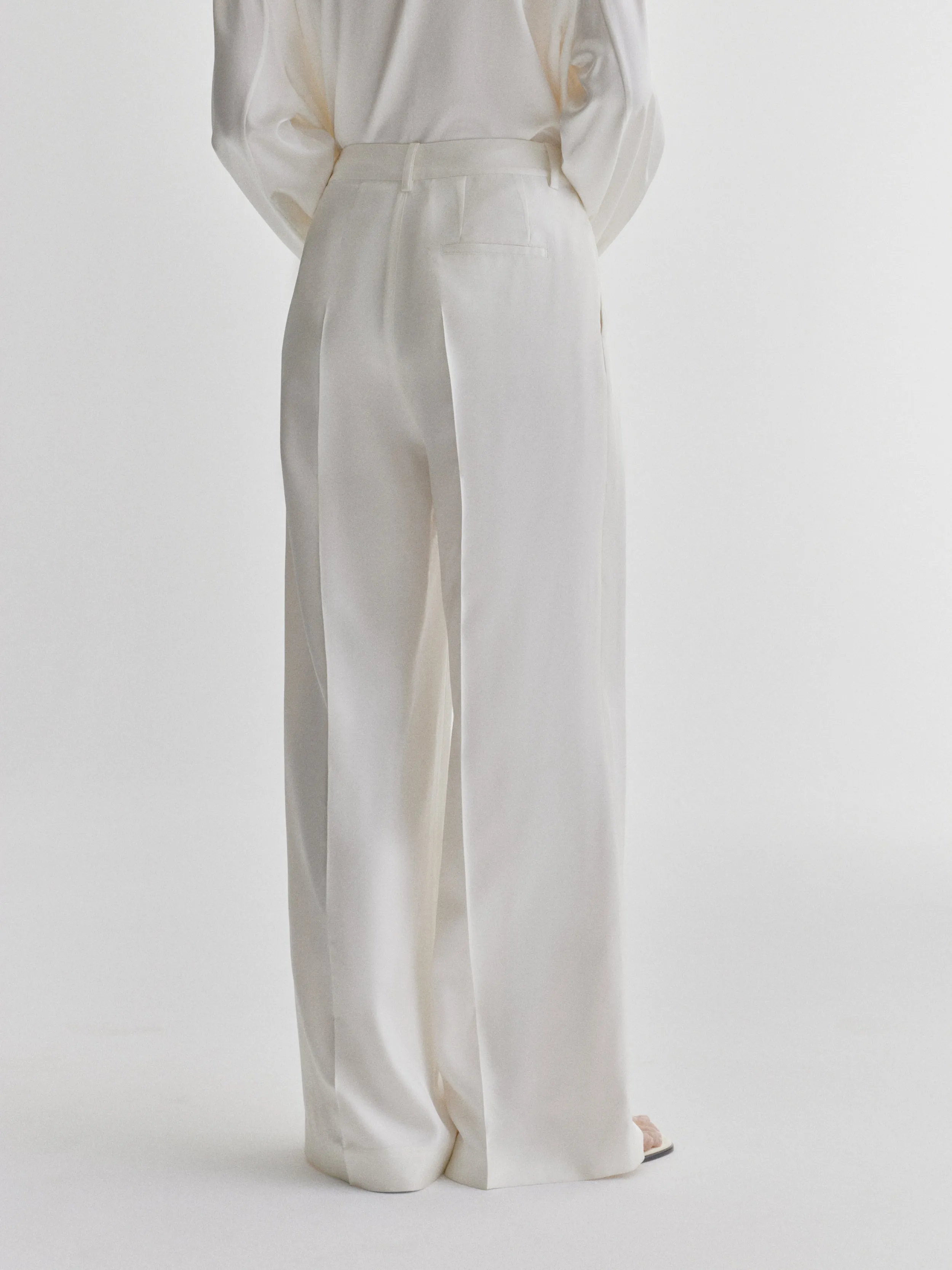 Tailored Wide Leg Trousers sold by Lisa Yang