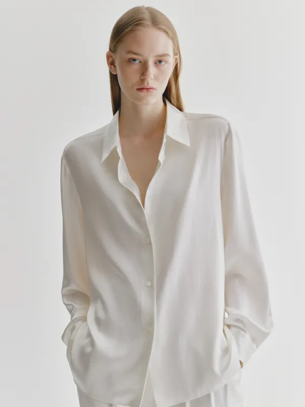 Long Sleeved Button-Up Shirt made by Lisa Yang