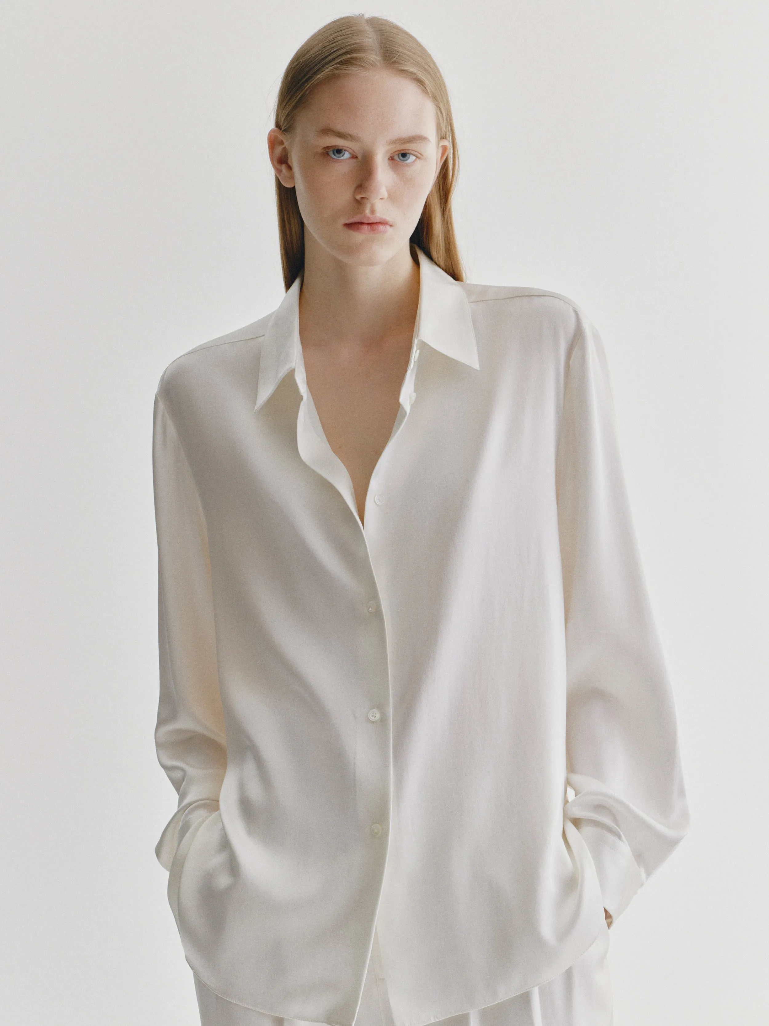 Long Sleeved Button-Up Shirt sold by Lisa Yang