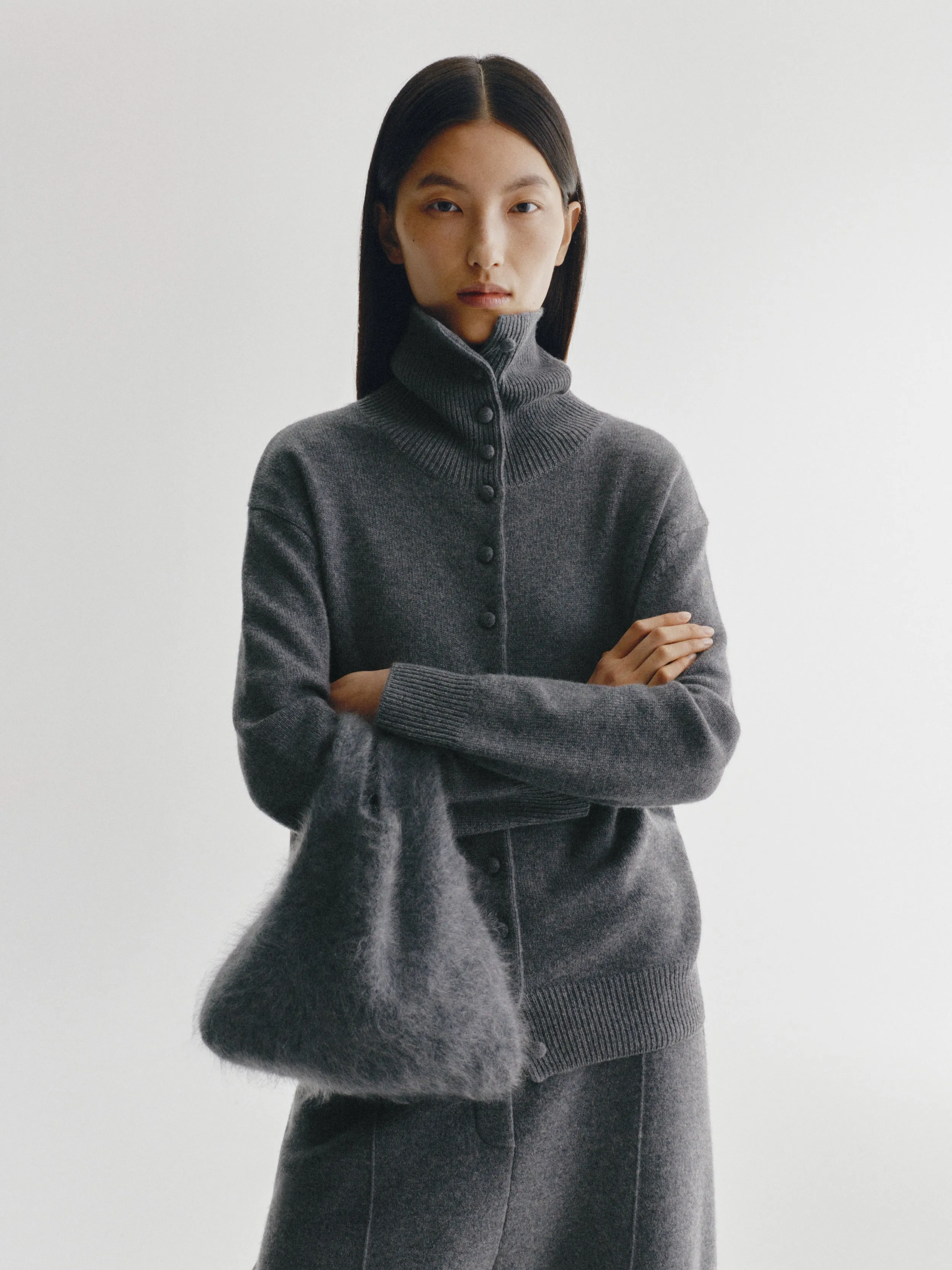 Oma Brushed Tote sold by Lisa Yang product image thumbnail 4