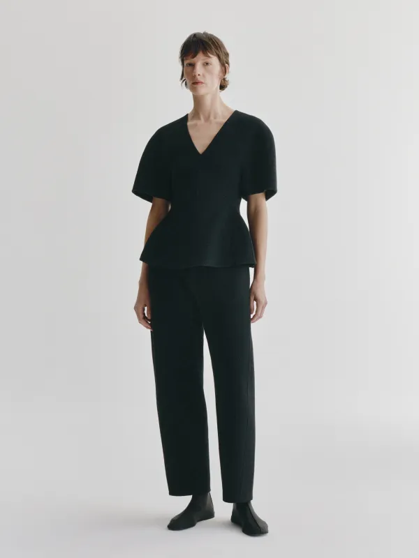 Doublé V Neck Top made by Lisa Yang