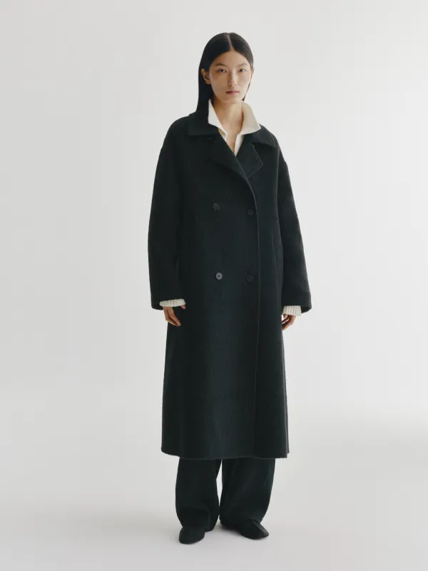 Doublé Textured Coat made by Lisa Yang