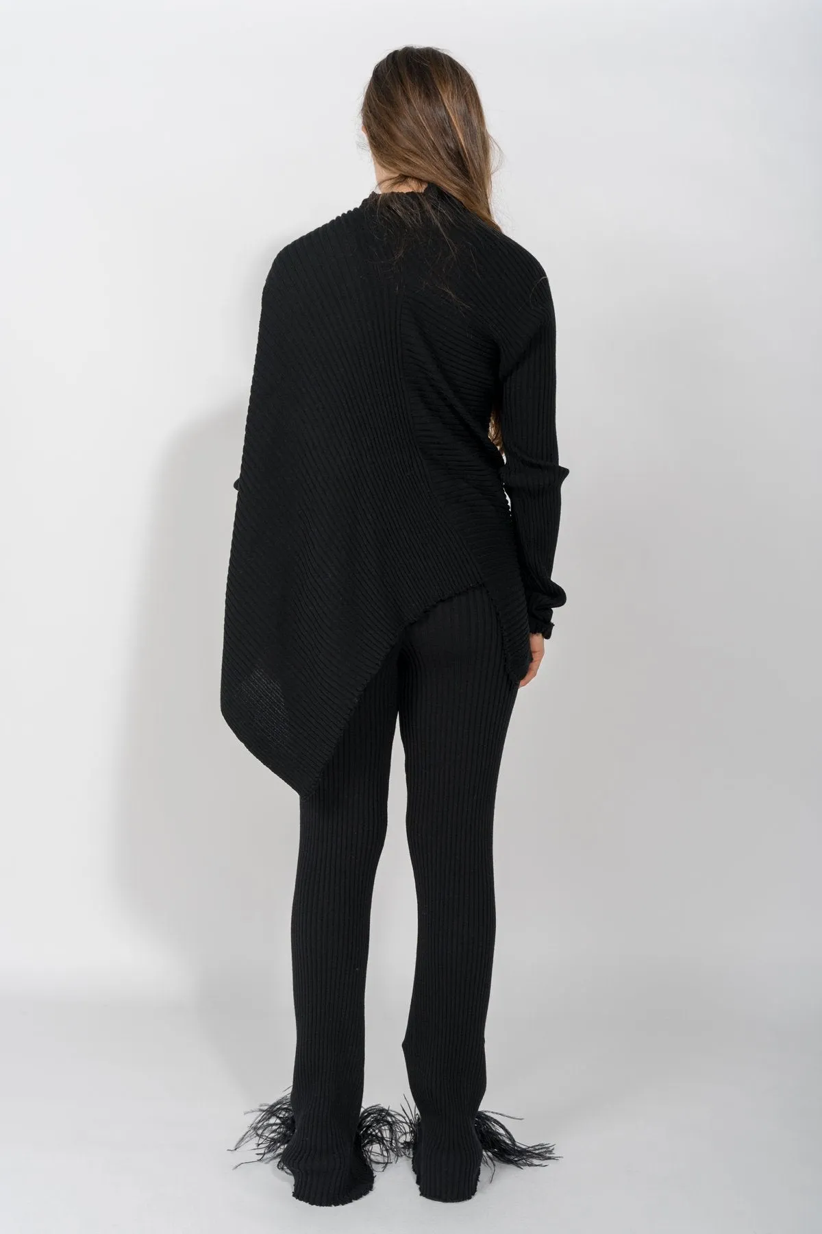 BLACK MERINO TROUSERS sold by Marques ’ Almeida product image thumbnail 2