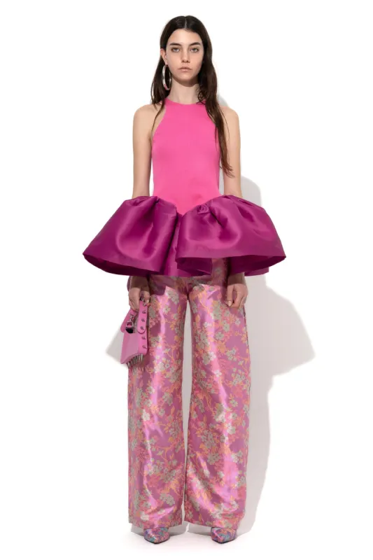 PINK TANK TOP WITH PEPLUM sold by Marques ’ Almeida