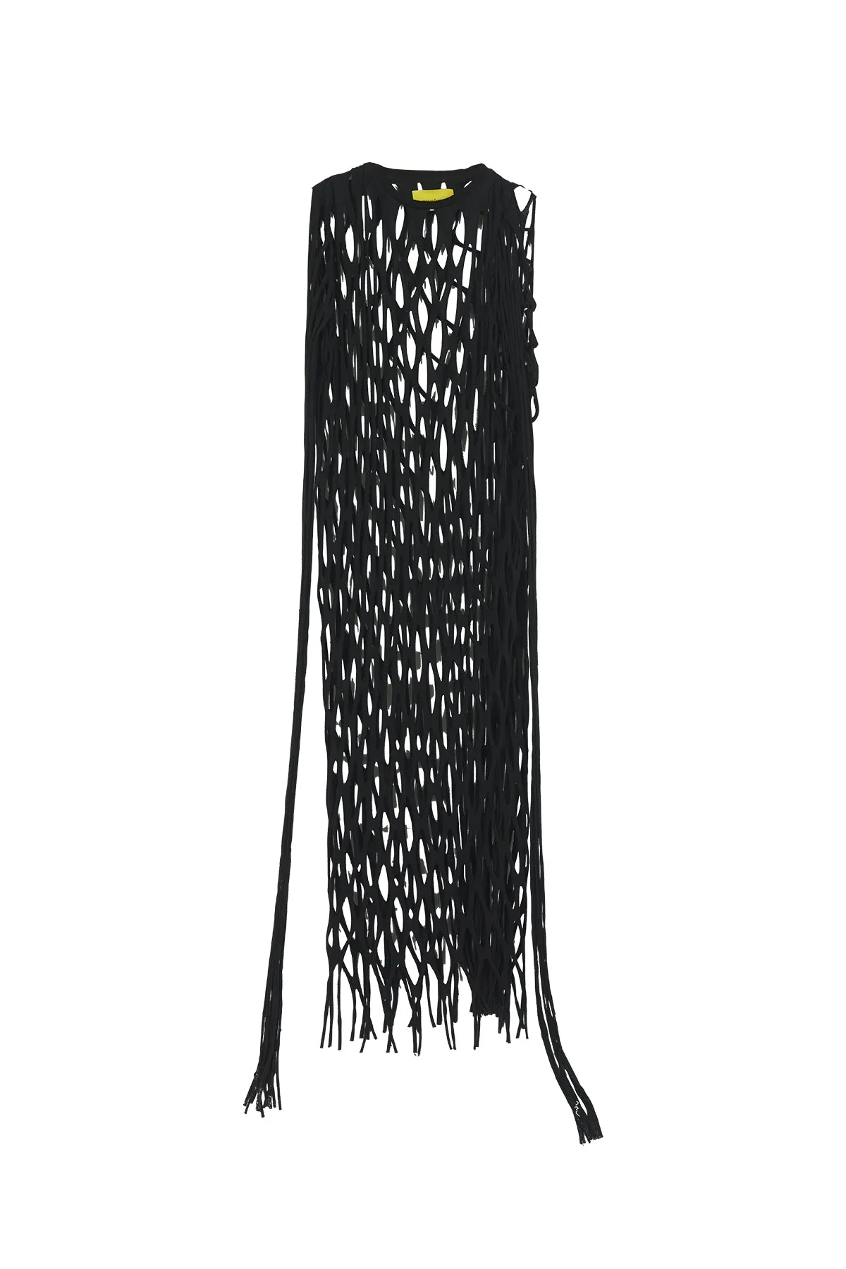 BLACK NET LONG DRESS sold by Marques ’ Almeida product image thumbnail 2