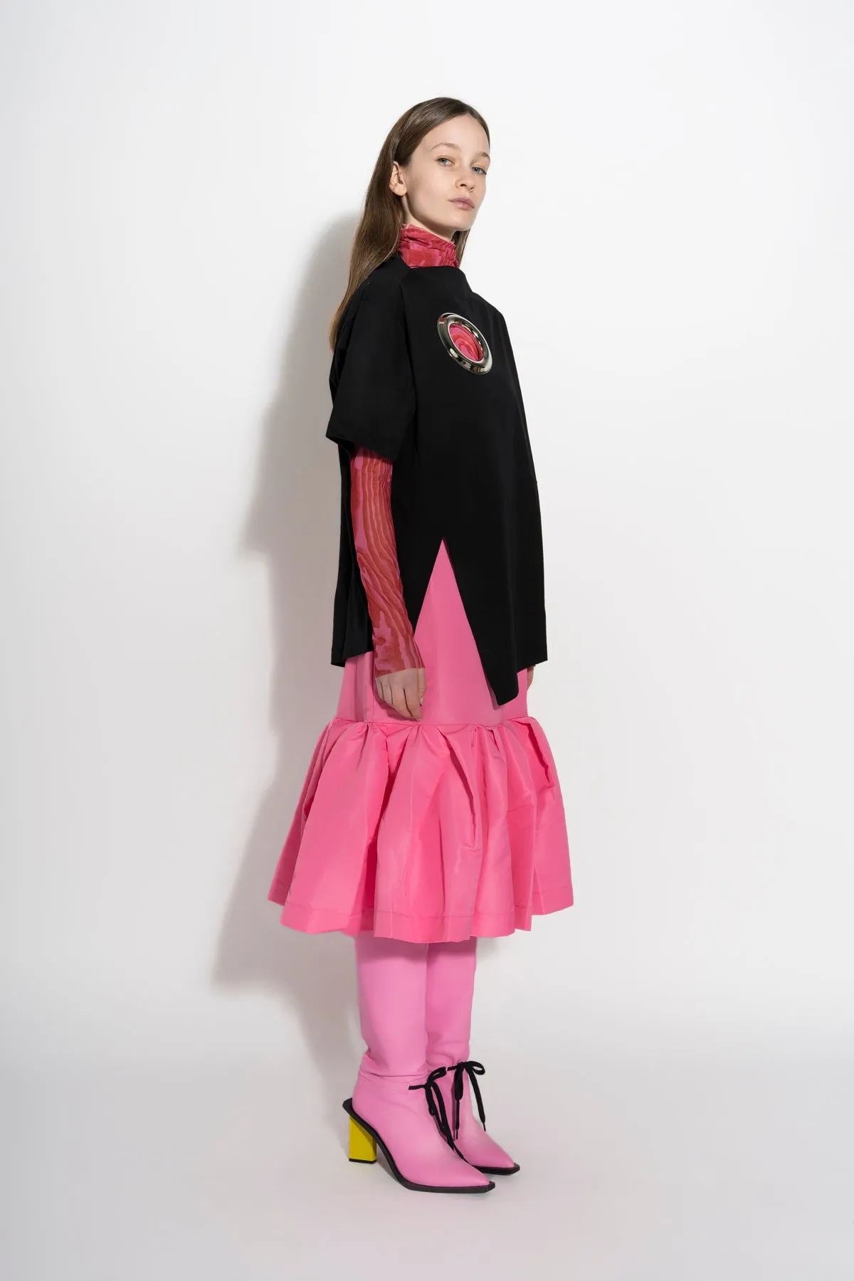 PINK FITTED SKIRT sold by Marques ’ Almeida product image thumbnail 4