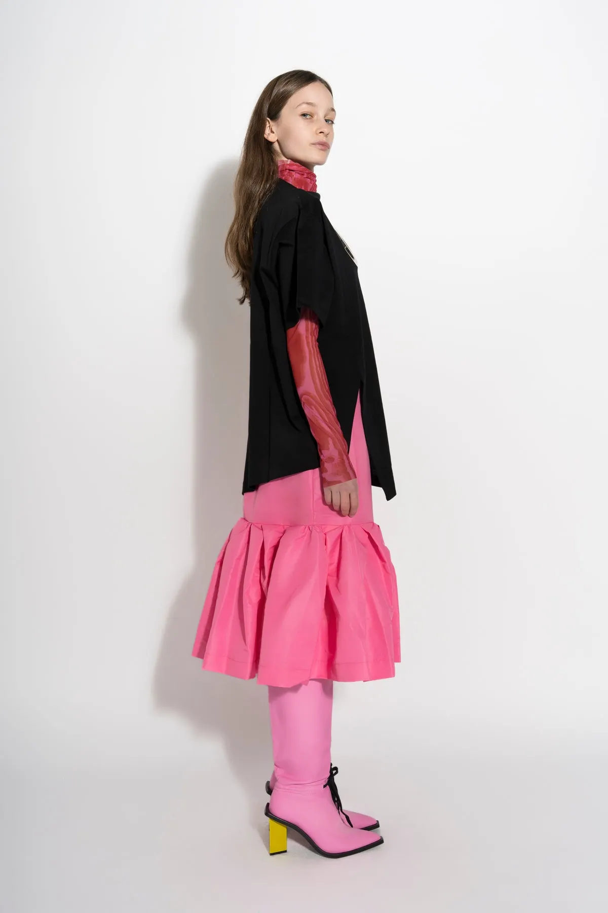 PINK FITTED SKIRT sold by Marques ’ Almeida product image thumbnail 5