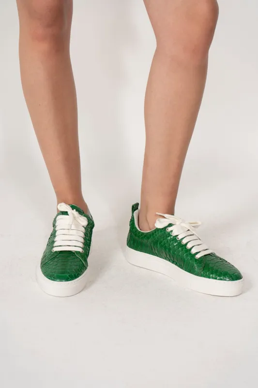 CLASSIC SNEAKER GREEN PHYTON made by Marques ’ Almeida