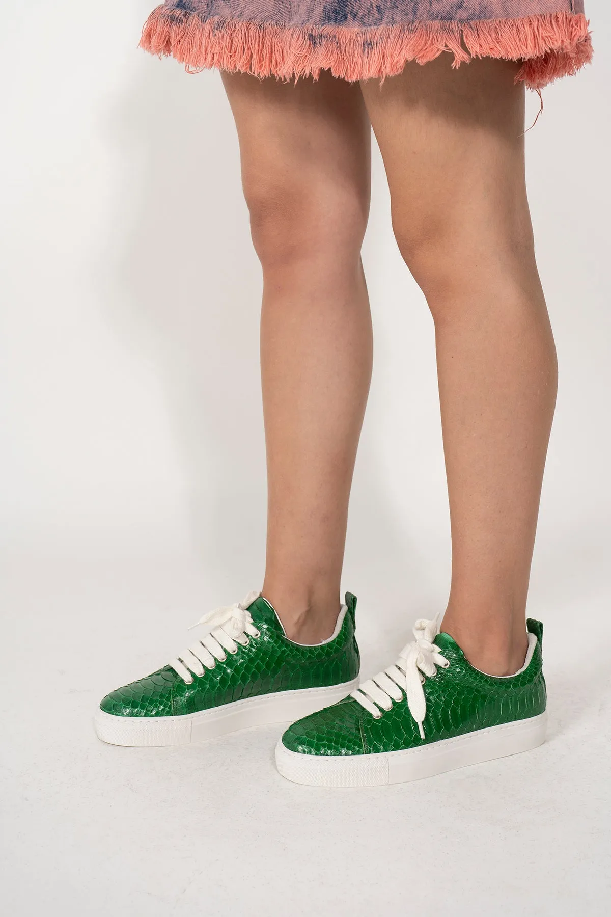 CLASSIC SNEAKER GREEN PHYTON sold by Marques ’ Almeida product image thumbnail 2