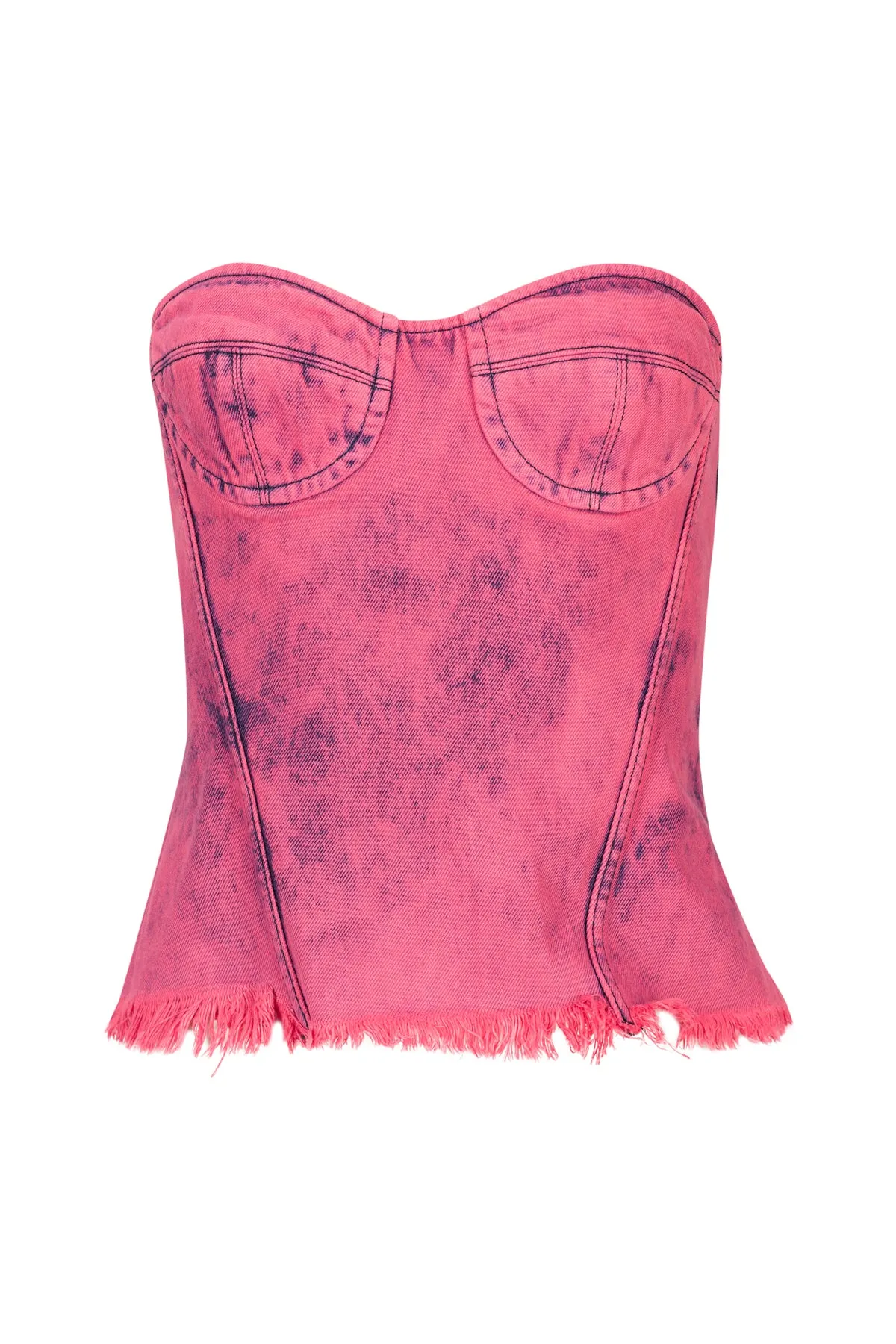 PINK BRA CUP CORSET sold by Marques ’ Almeida product image thumbnail 2