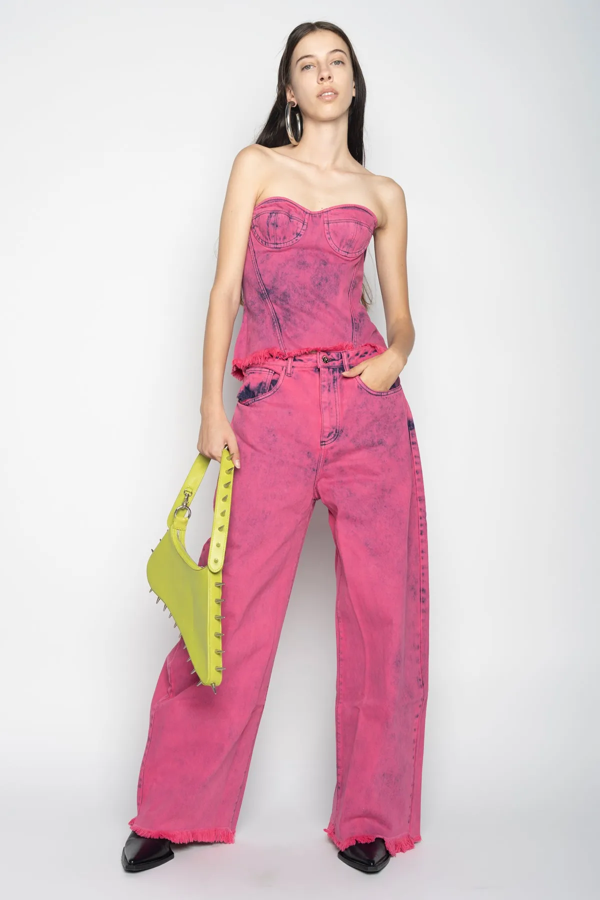 PINK BRA CUP CORSET sold by Marques ’ Almeida product image thumbnail 4