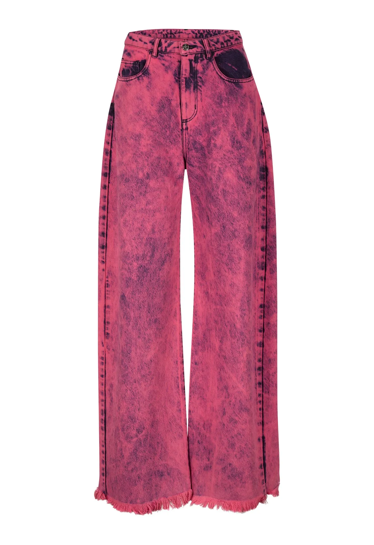 PINK OVERDYE DENIM BOYFRIEND TROUSERS sold by Marques ’ Almeida product image thumbnail 2