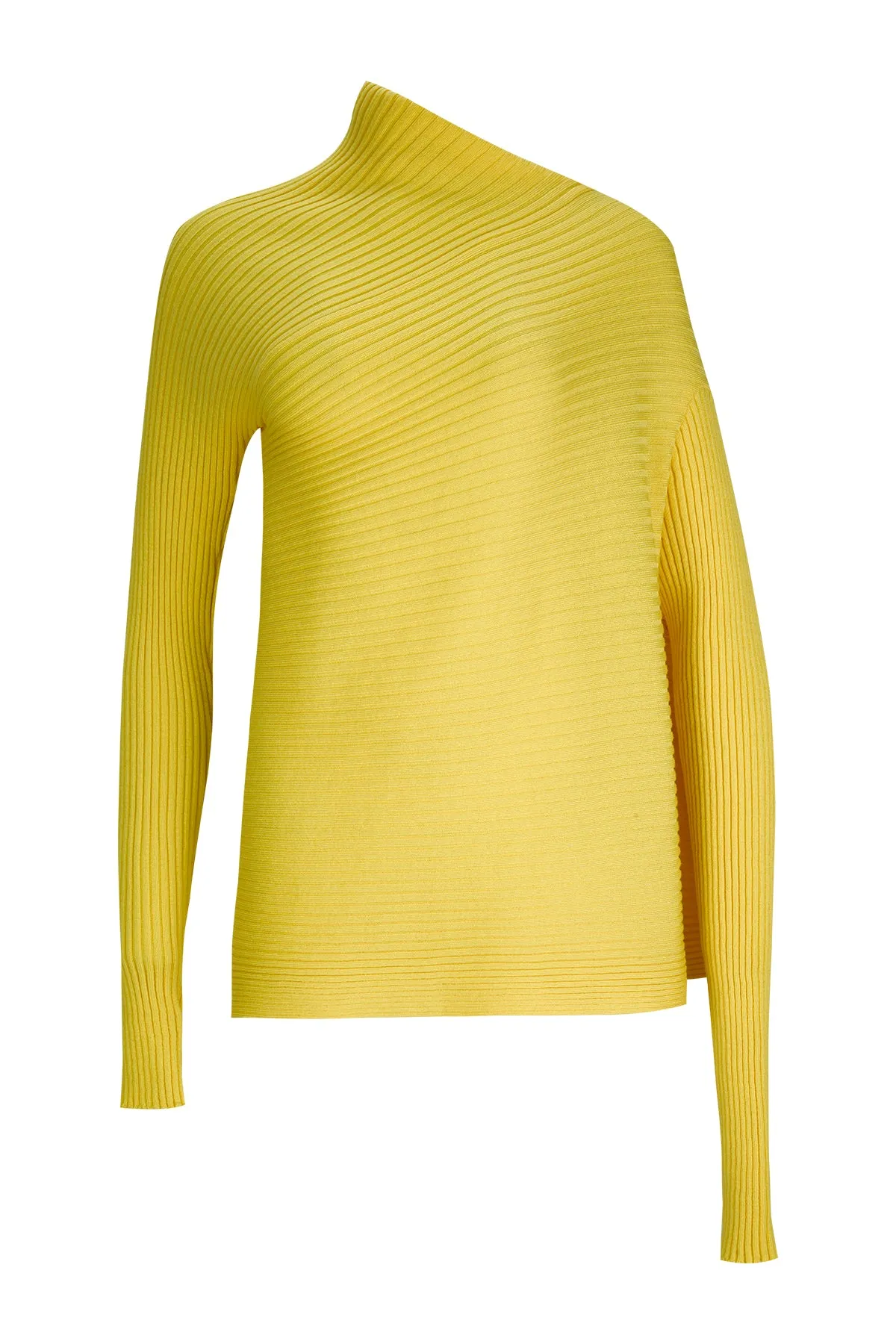 YELLOW MERINO DRAPED JUMPER sold by Marques ’ Almeida product image thumbnail 2
