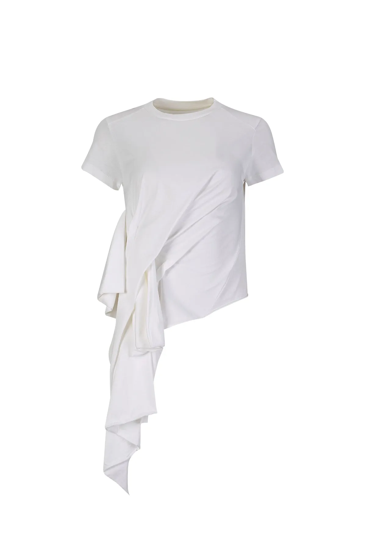 WHITE T-SHIRT WITH SIDE BOW sold by Marques ’ Almeida product image thumbnail 2