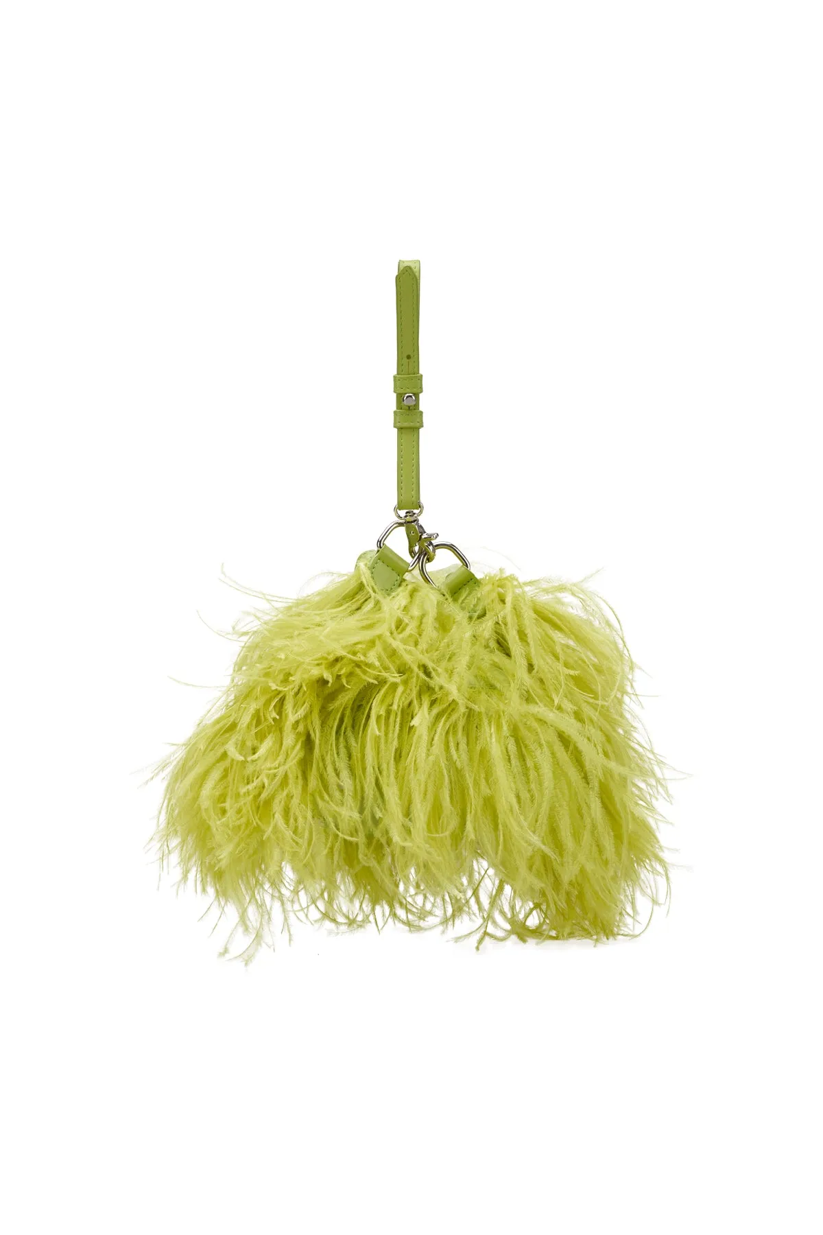 LIME FEATHER BAG sold by Marques ’ Almeida