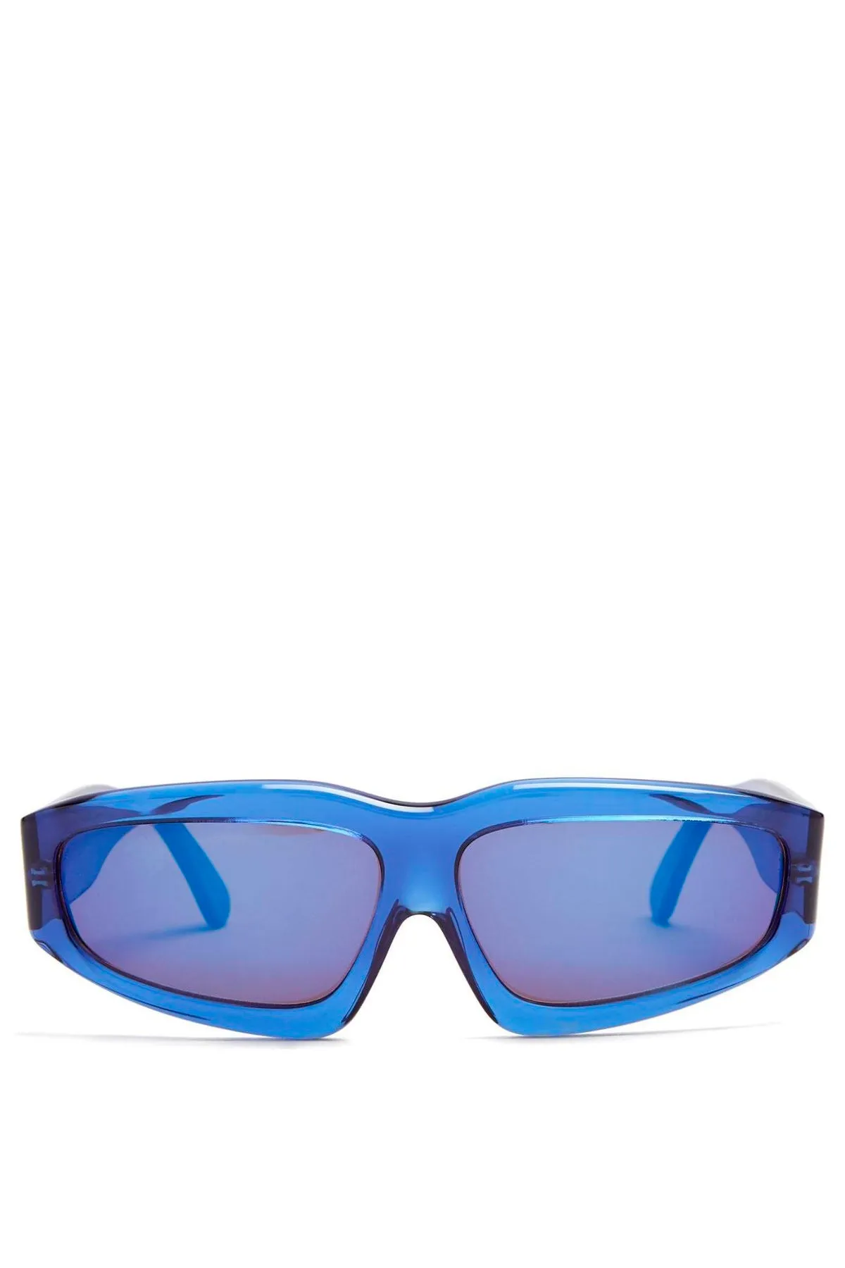 BLUE ANGULAR FRAME SUNGLASSES sold by Marques ’ Almeida product image thumbnail 2