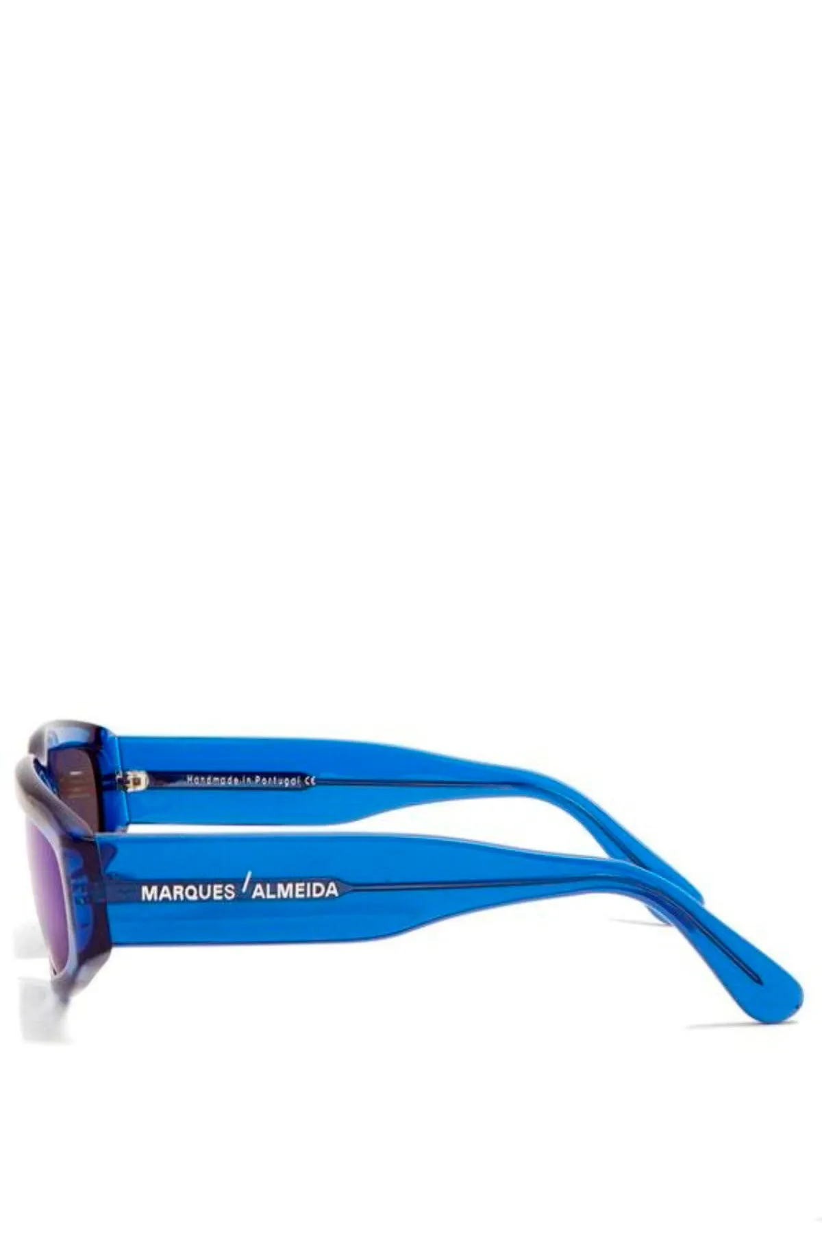 BLUE ANGULAR FRAME SUNGLASSES sold by Marques ’ Almeida product image thumbnail 5