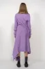 CLASSIC M'A MERINO SKIRT IN LILAC sold by Marques ’ Almeida