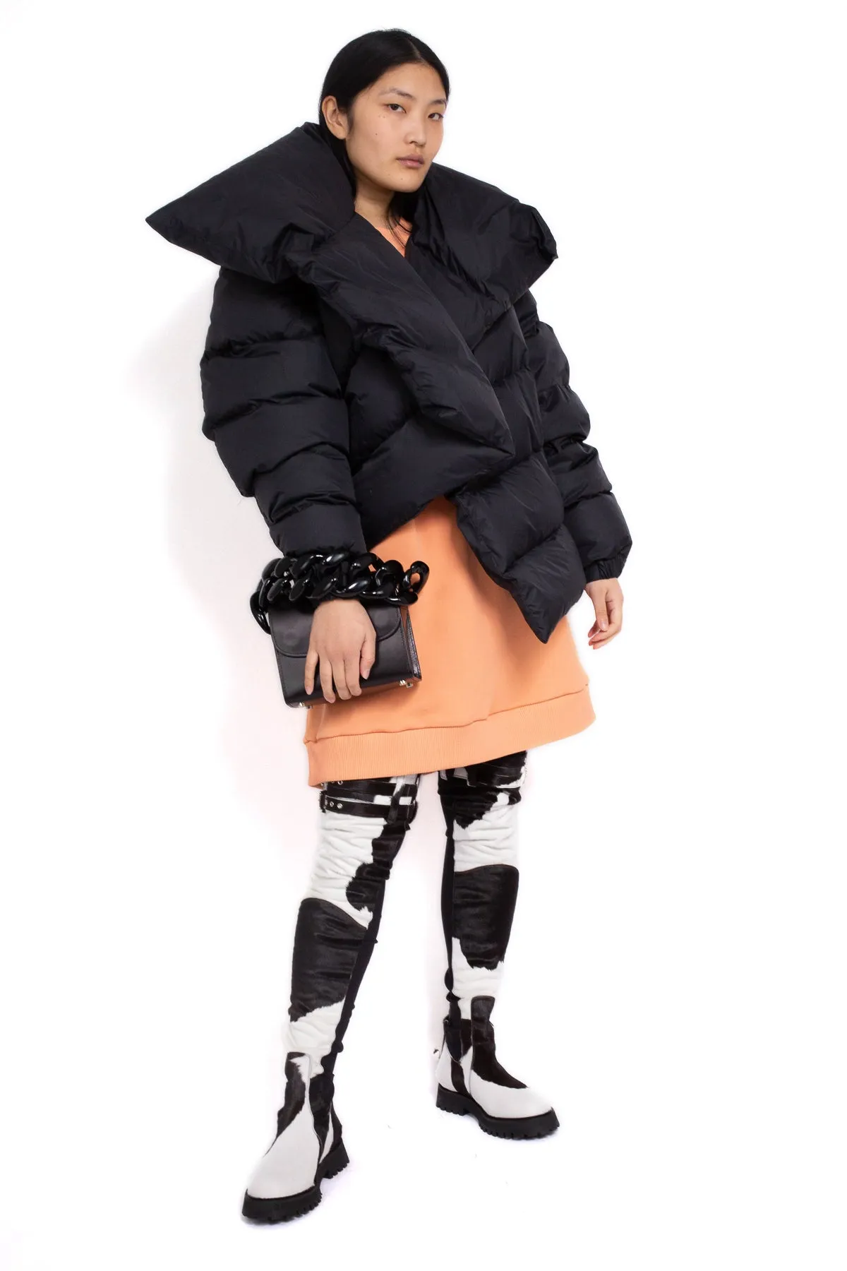 CLASSIC M'A BLACK CHAIN BAG sold by Marques ’ Almeida product image thumbnail 2