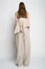 BEIGE WOVEN BOYFRIEND TROUSERS sold by Marques ’ Almeida