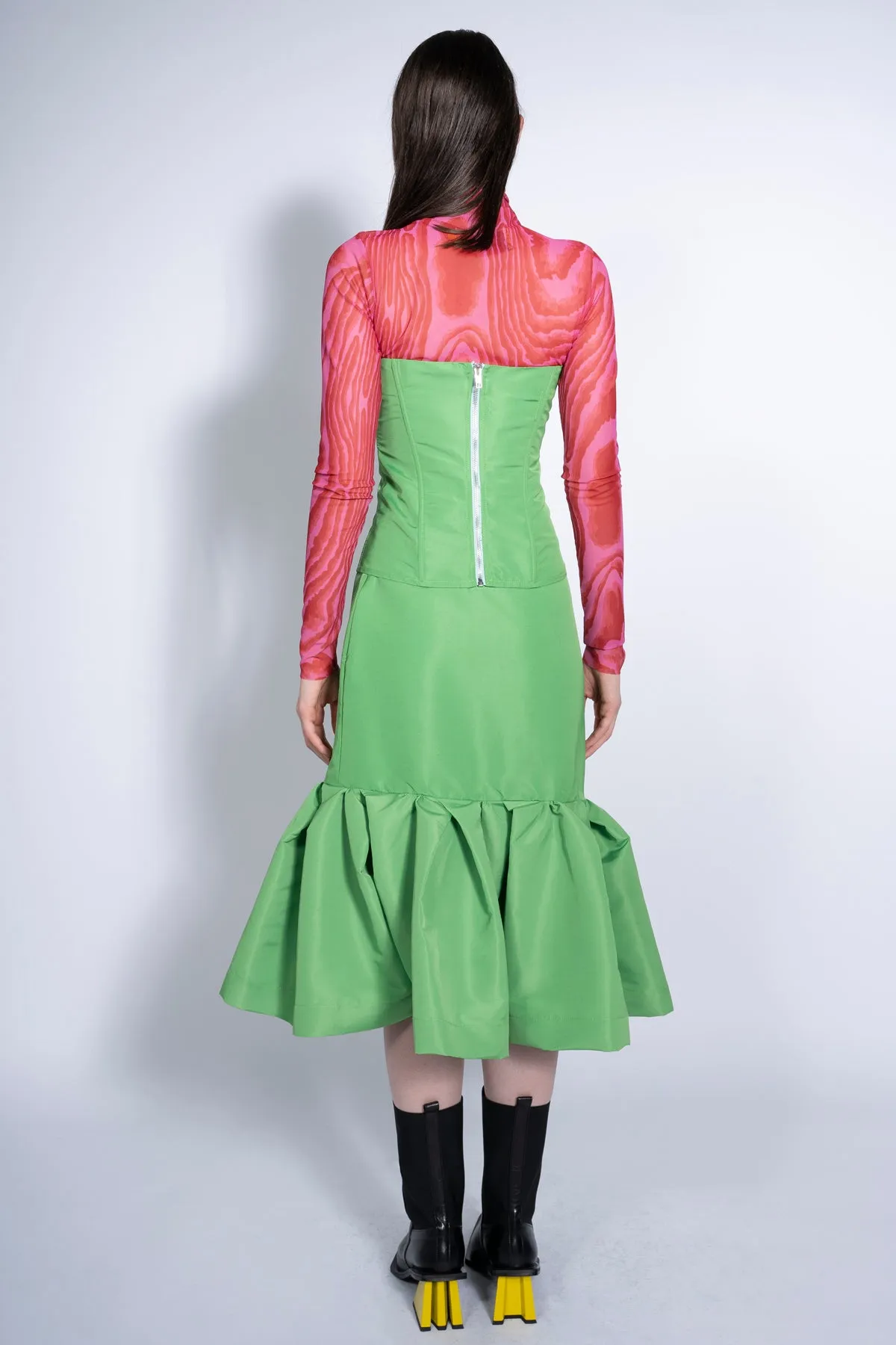 GREEN FITTED SKIRT sold by Marques ’ Almeida product image thumbnail 2