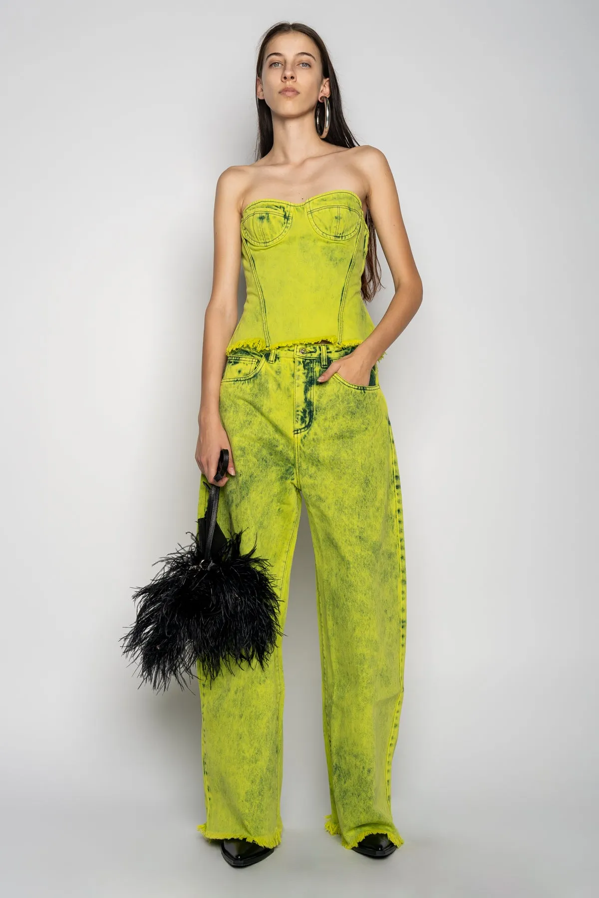 LIME BRA CUP CORSET sold by Marques ’ Almeida product image thumbnail 4