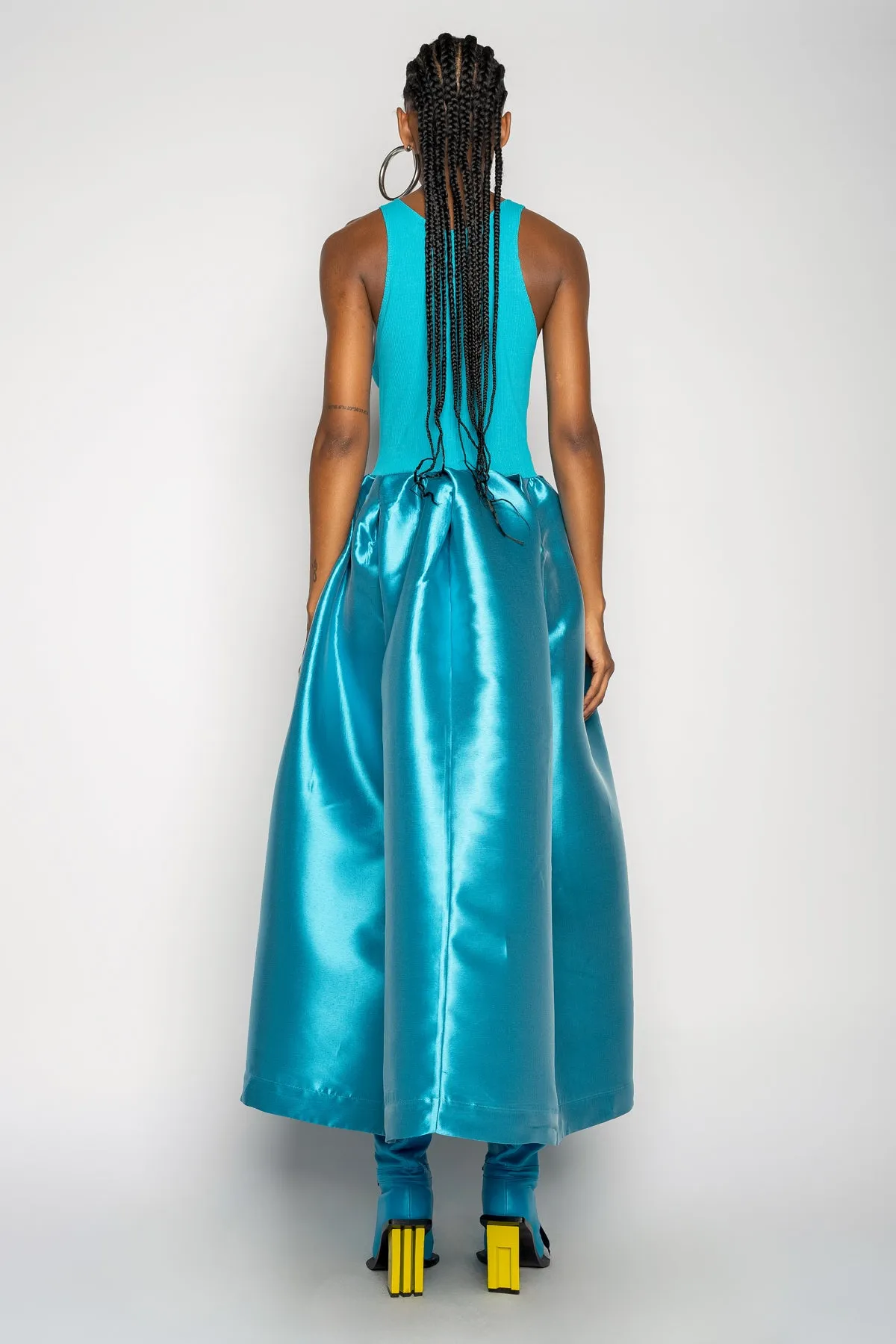 BLUE DRESS WITH TANK TOP SCOOPED sold by Marques ’ Almeida product image thumbnail 2