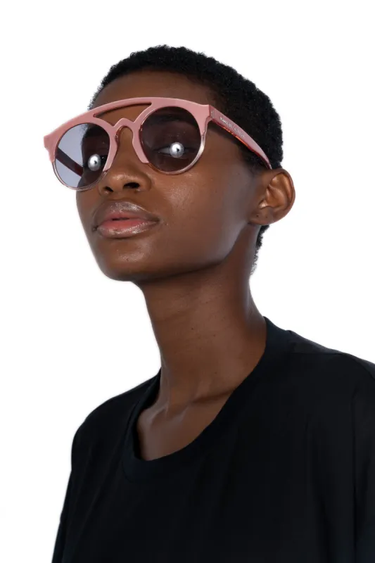PINK BRIDGED SUNGLASSES sold by Marques ’ Almeida