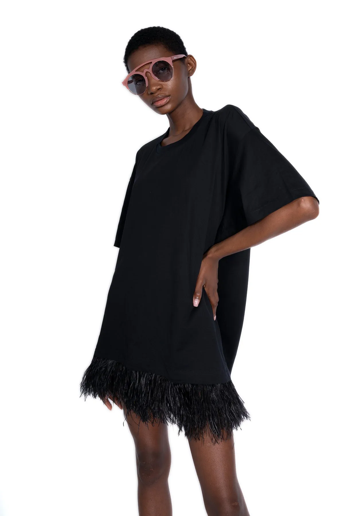 PINK BRIDGED SUNGLASSES sold by Marques ’ Almeida product image thumbnail 2