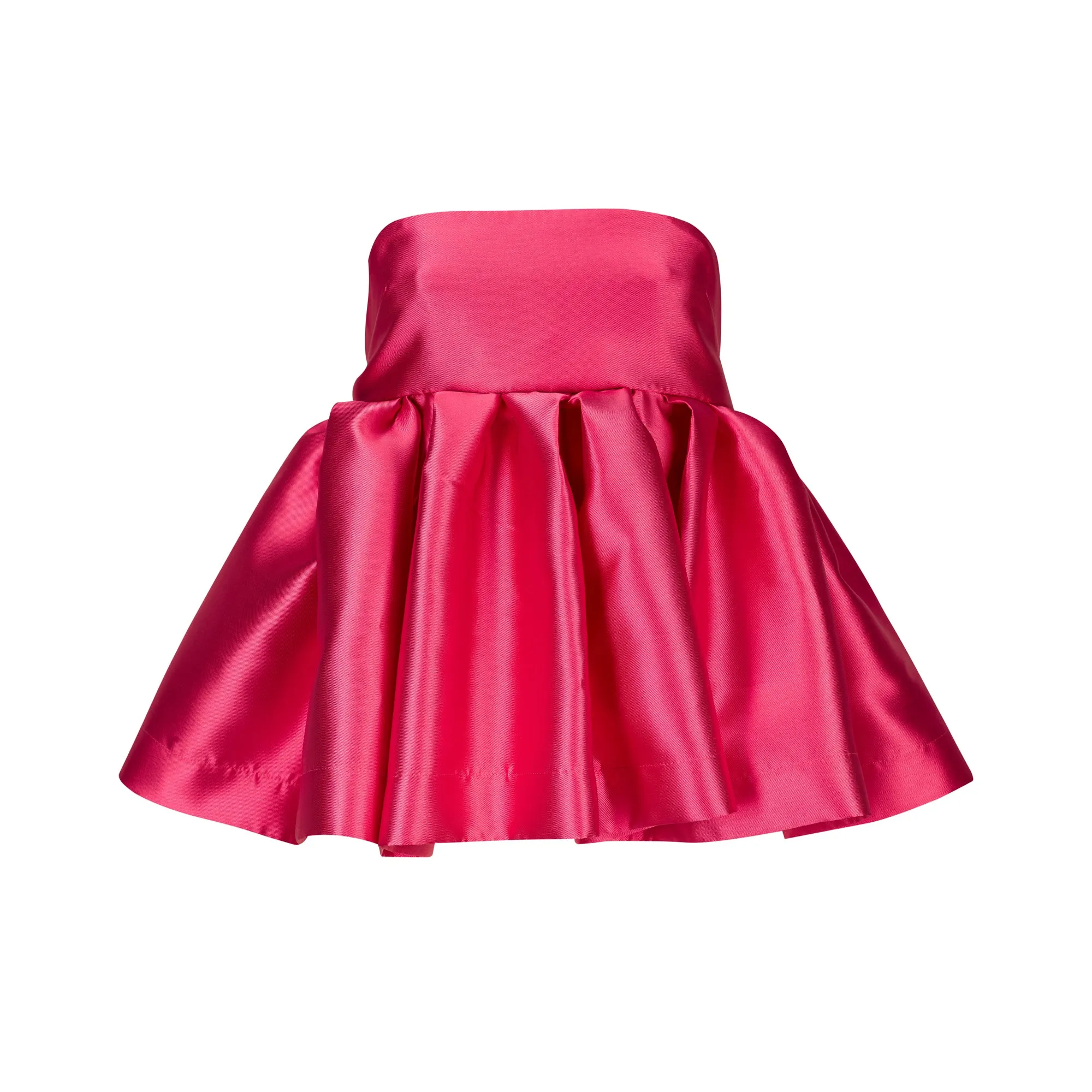 PINK STRAPLESS PEPLUM TOP sold by Marques ’ Almeida product image thumbnail 2