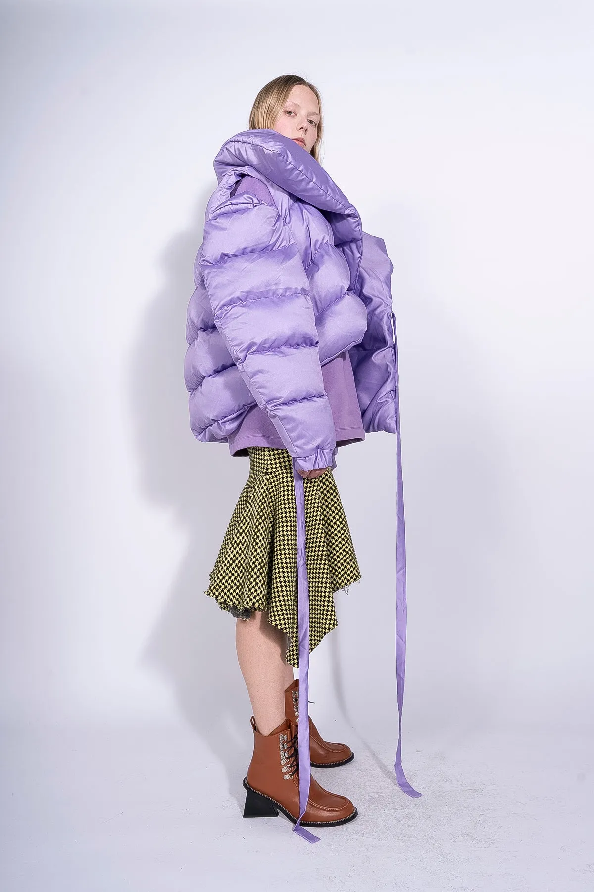 LILAC M'A PUFFER JACKET sold by Marques ’ Almeida product image thumbnail 3