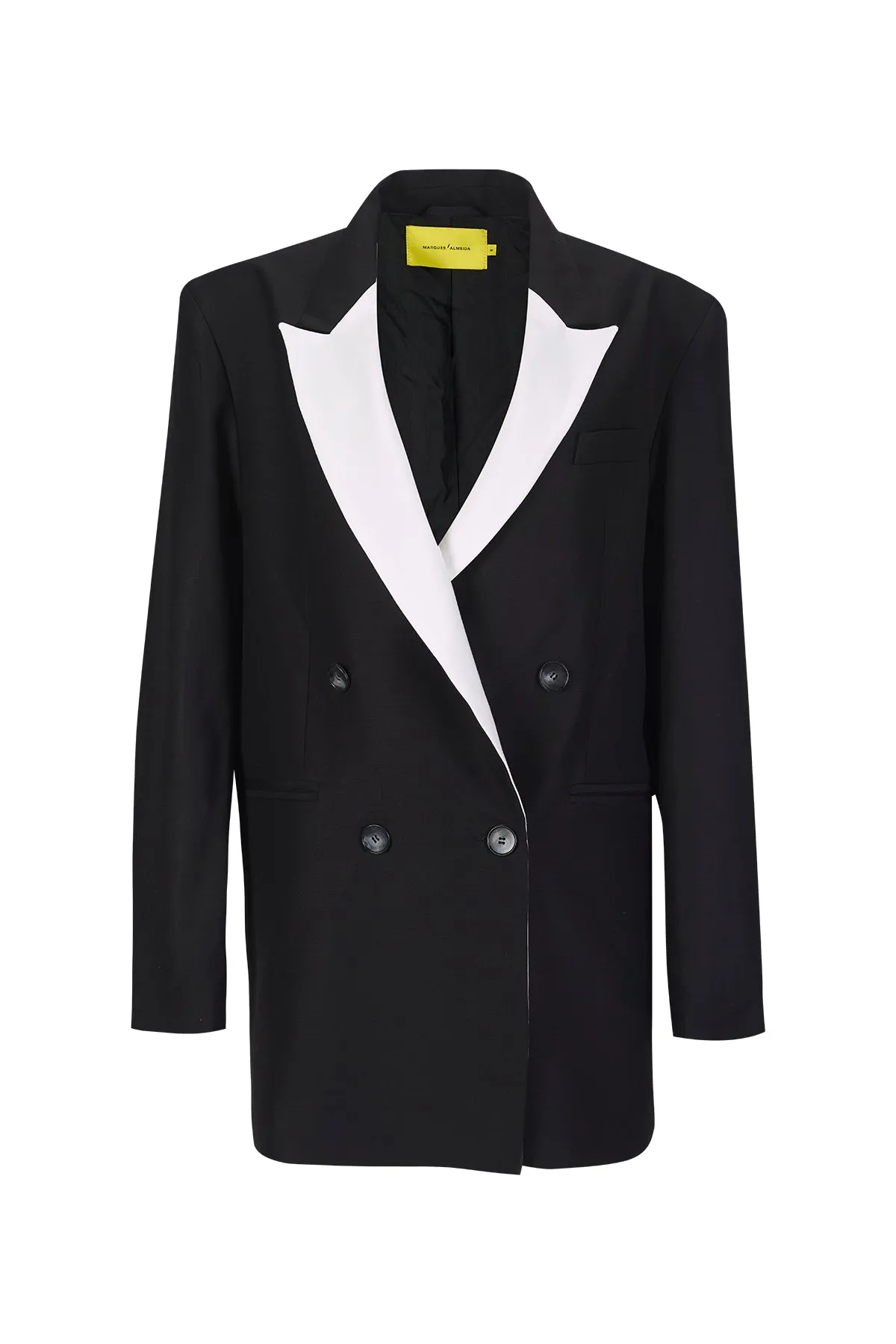 BLACK AND WHITE OVERSIZED BLAZER sold by Marques ’ Almeida product image thumbnail 2