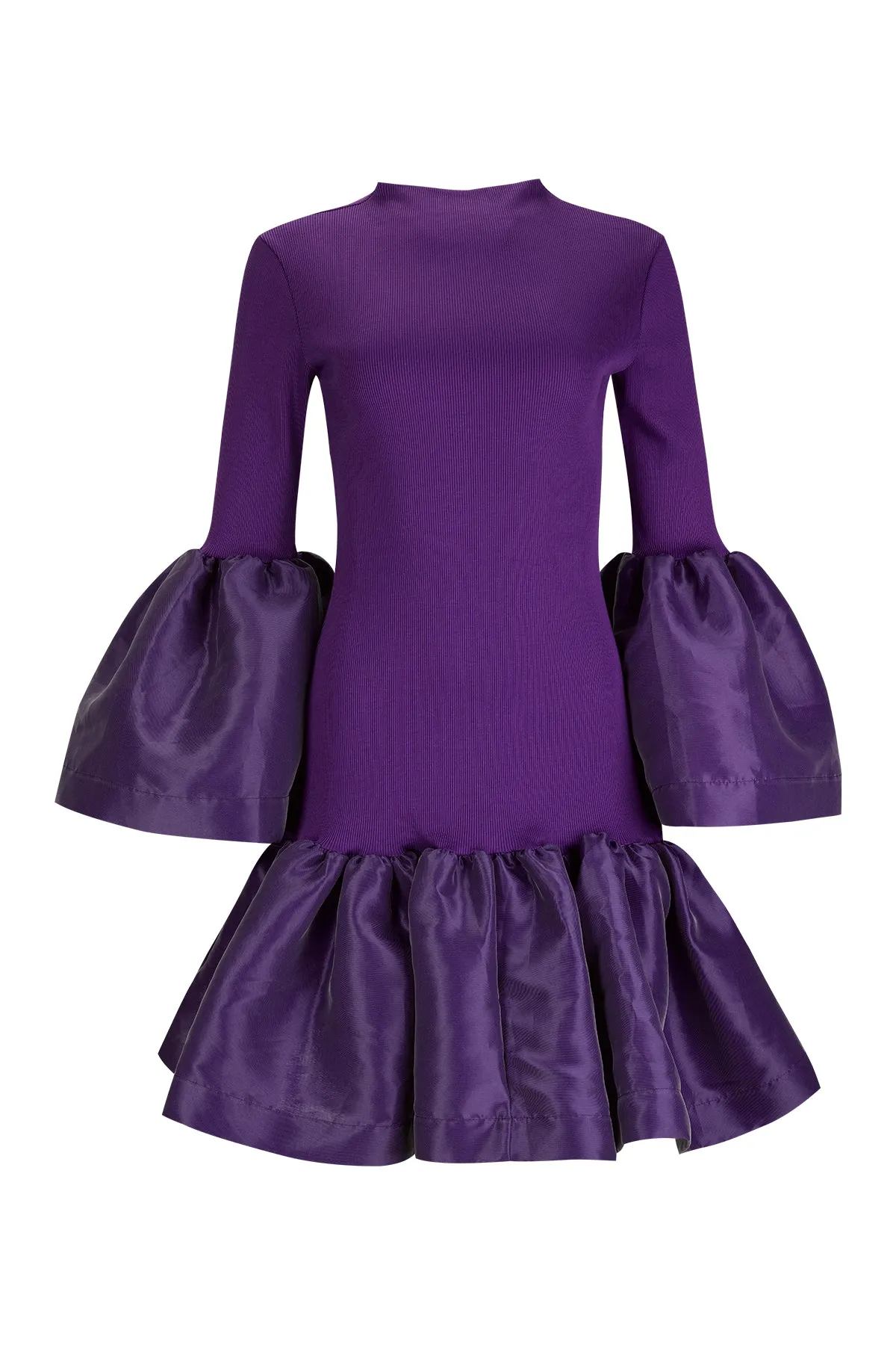 PURPLE PUFF SLEEVE AND HEM DRESS sold by Marques ’ Almeida product image thumbnail 2