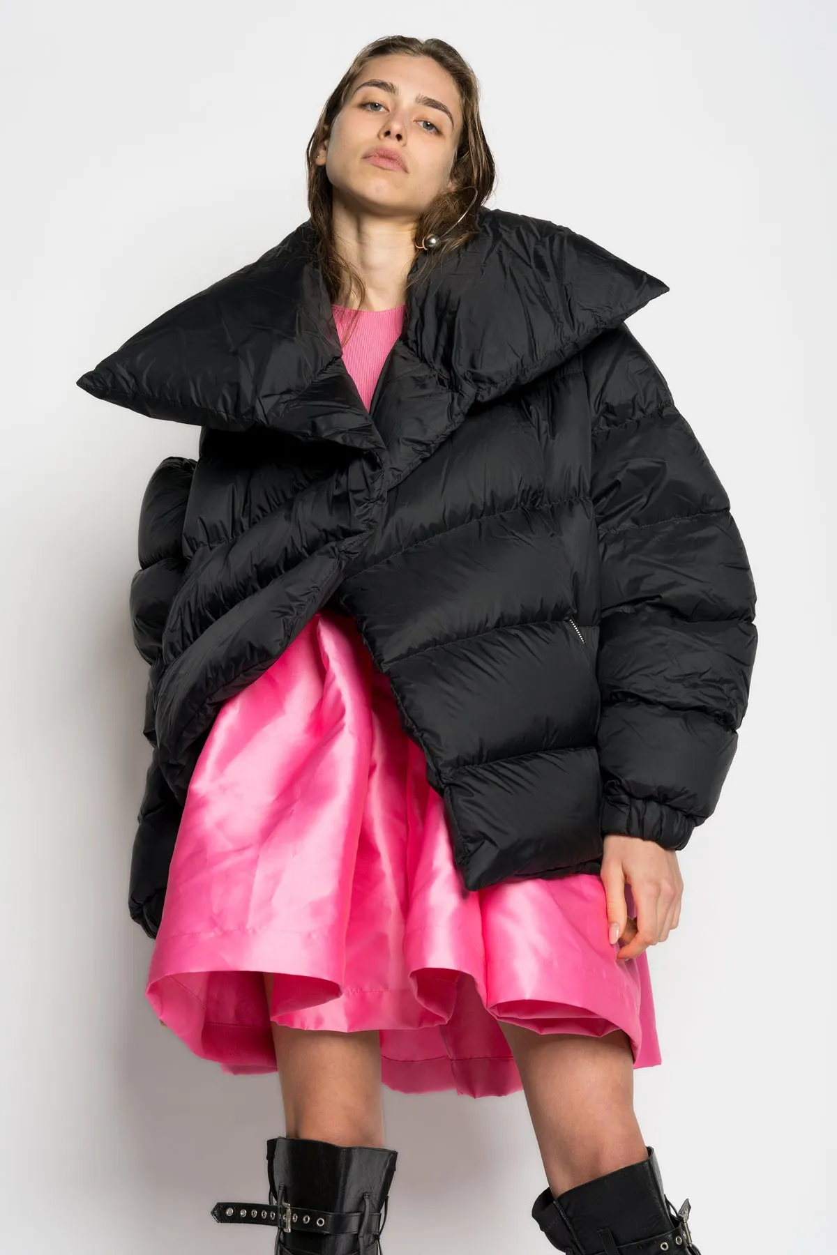 BLACK M'A PUFFER JACKET sold by Marques ’ Almeida