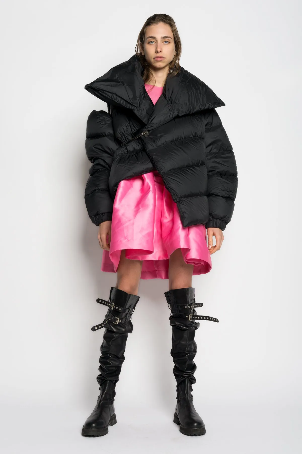 BLACK M'A PUFFER JACKET sold by Marques ’ Almeida product image thumbnail 3