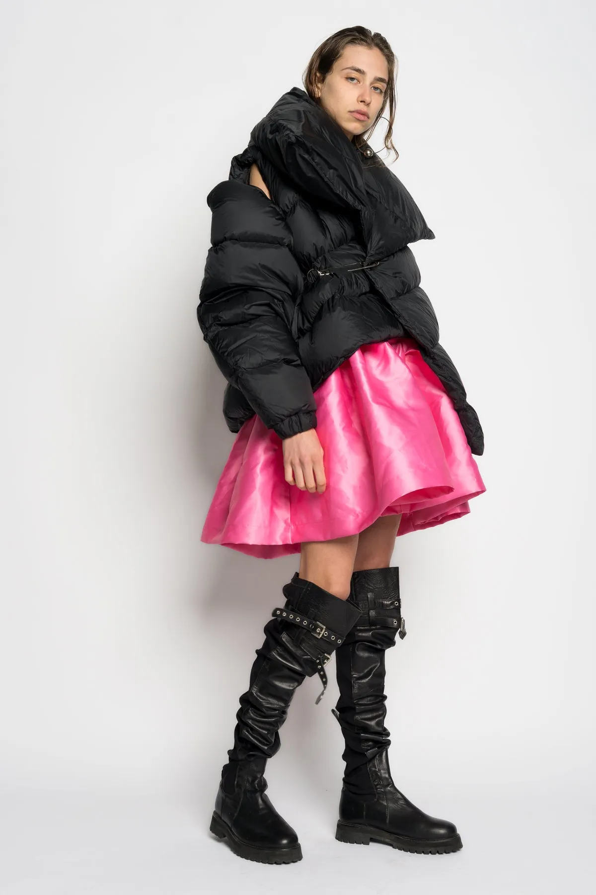 BLACK M'A PUFFER JACKET sold by Marques ’ Almeida product image thumbnail 4