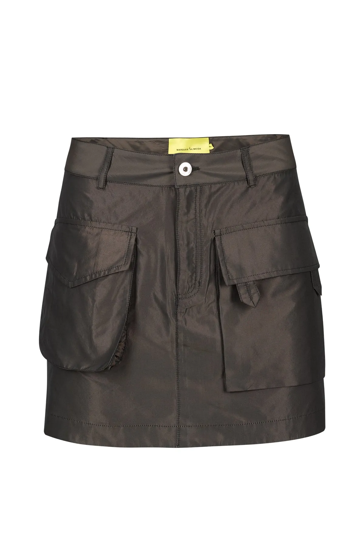 DARK BROWN MULTI POCKET MINI SKIRT sold by Marques ’ Almeida product image thumbnail 2