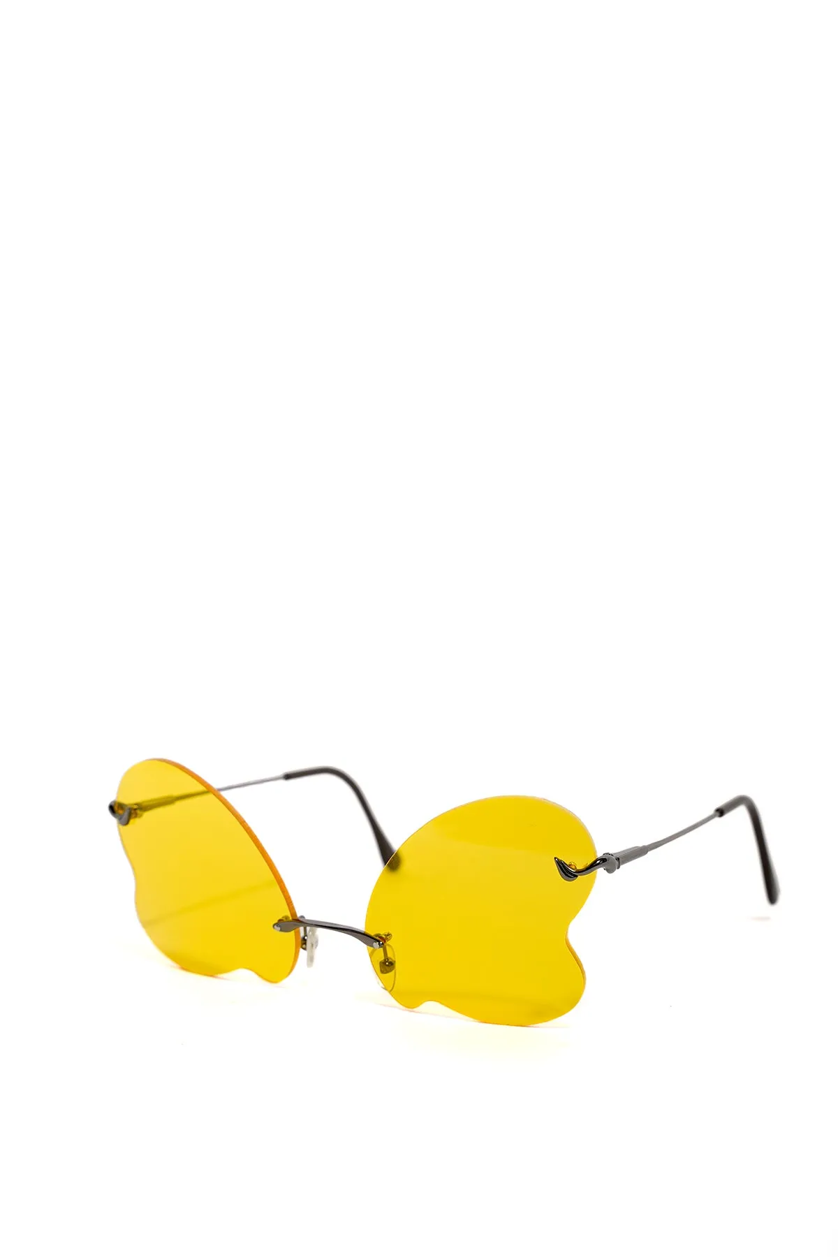 YELLOW BUTTERFLY SUNGLASSES sold by Marques ’ Almeida product image thumbnail 2