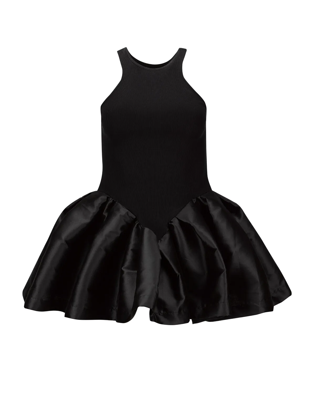 BLACK TANK TOP WITH PEPLUM sold by Marques ’ Almeida product image thumbnail 2