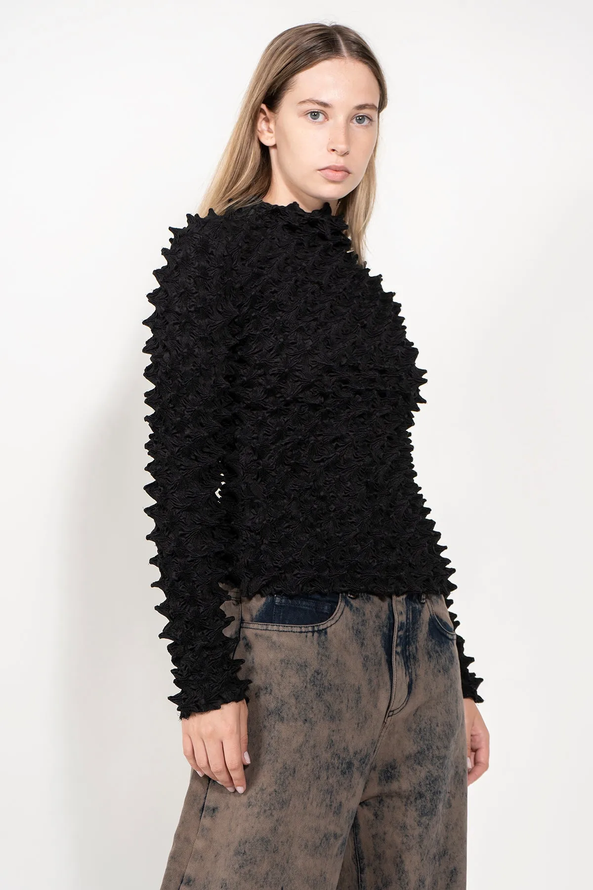 BLACK SPIKE TOP sold by Marques ’ Almeida product image thumbnail 3