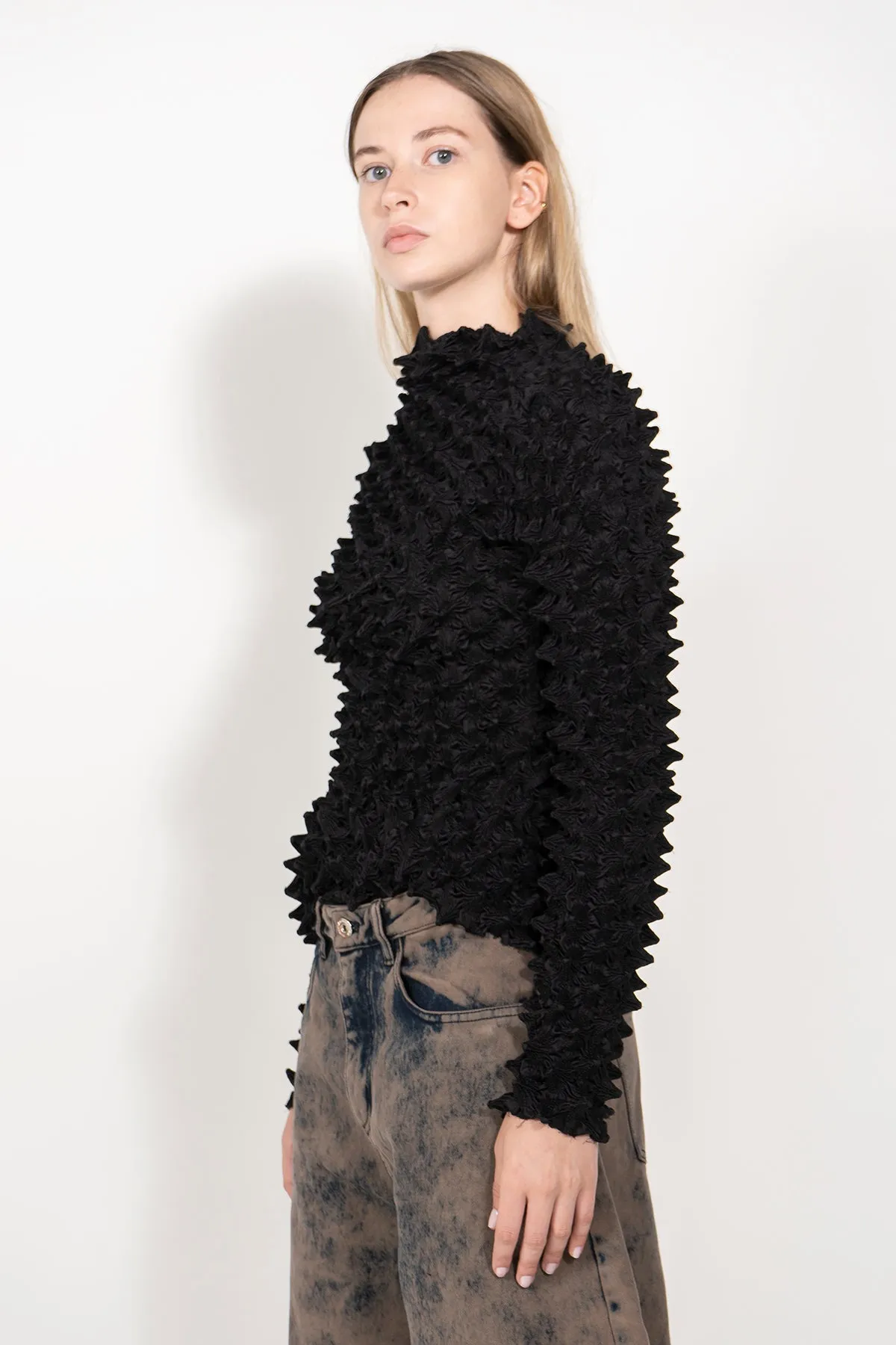 BLACK SPIKE TOP sold by Marques ’ Almeida product image thumbnail 2
