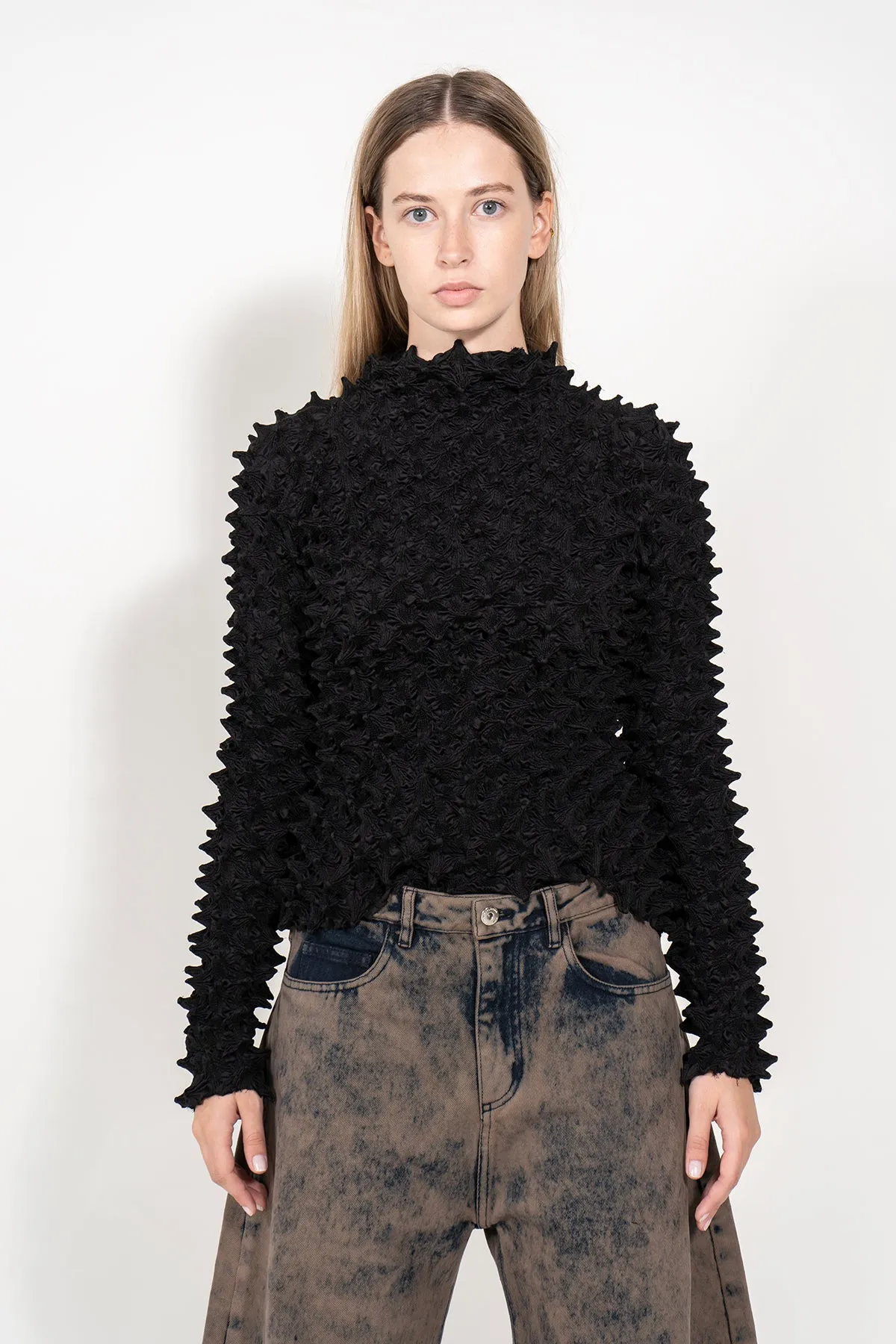 BLACK SPIKE TOP sold by Marques ’ Almeida product image thumbnail 4