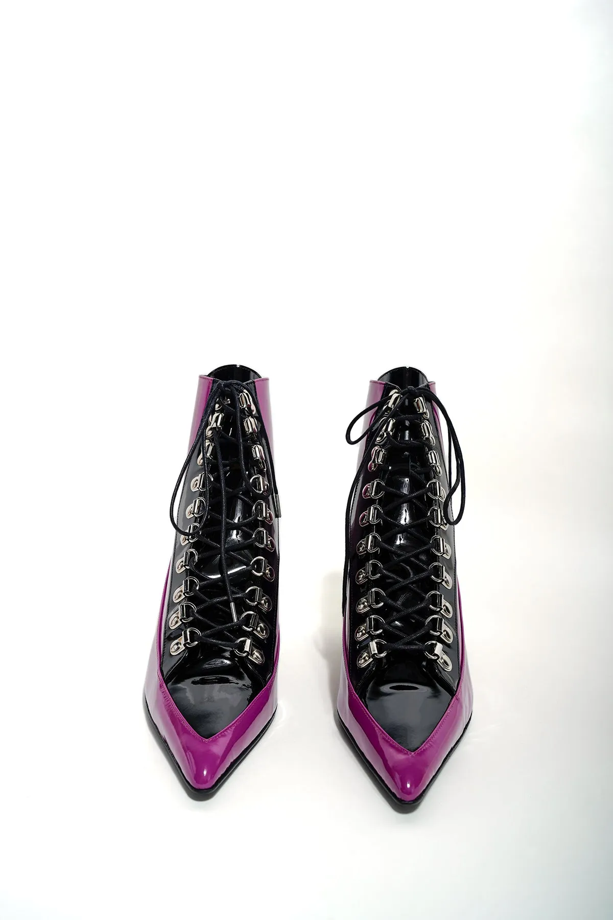 PURPLE FITTED BOOTS sold by Marques ’ Almeida