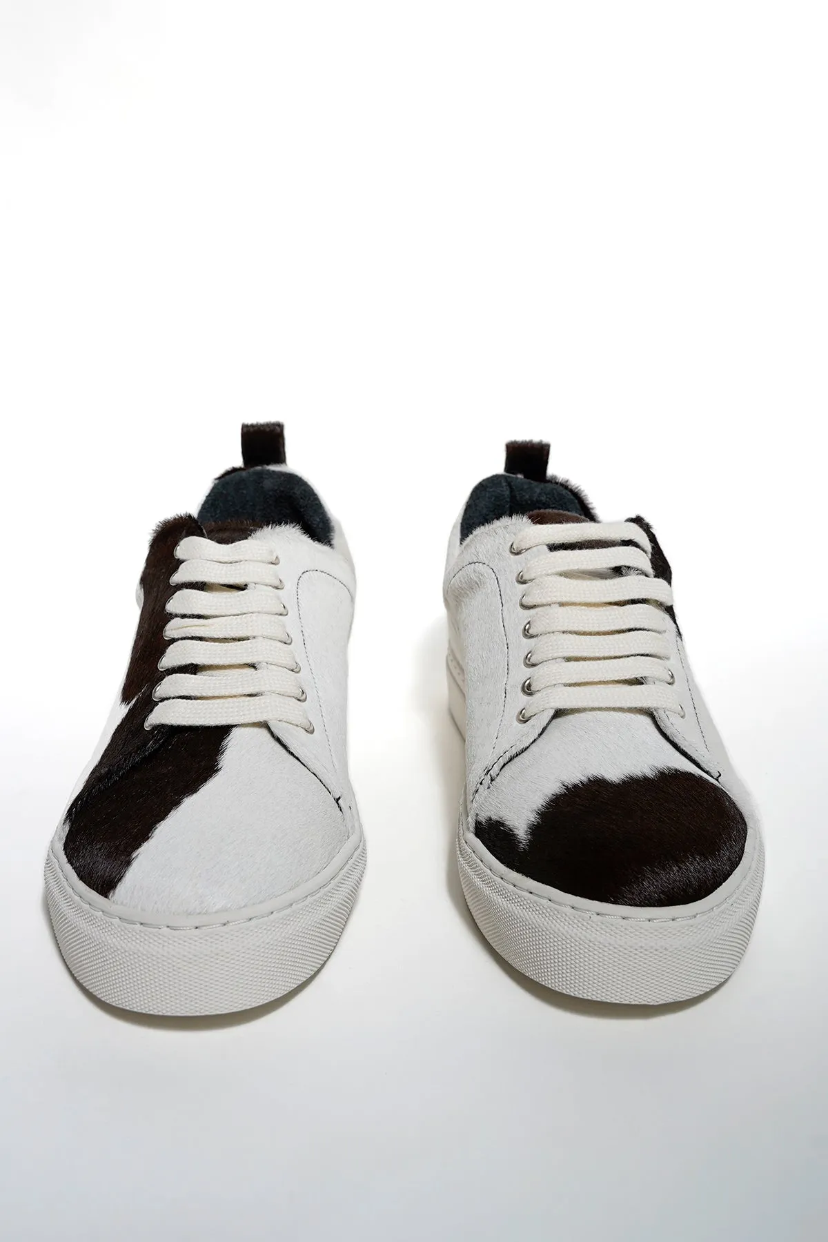 PRE-OWNED / CLASSIC SNEAKER IN HAIR LEATHER sold by Marques ’ Almeida product image thumbnail 3