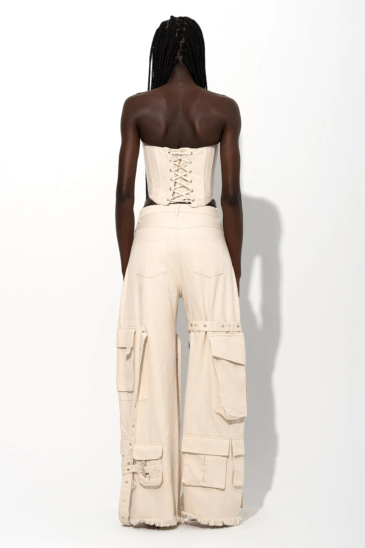 OFF-WHITE SHAPED CORSET sold by Marques ’ Almeida product image thumbnail 3