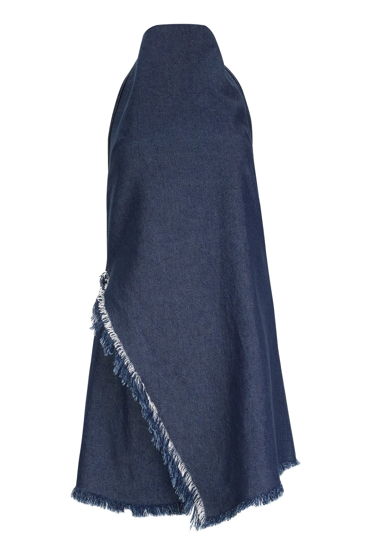 NAVY DENIM HALTERNECK MINI DRESS sold by Marques ’ Almeida product image thumbnail 2