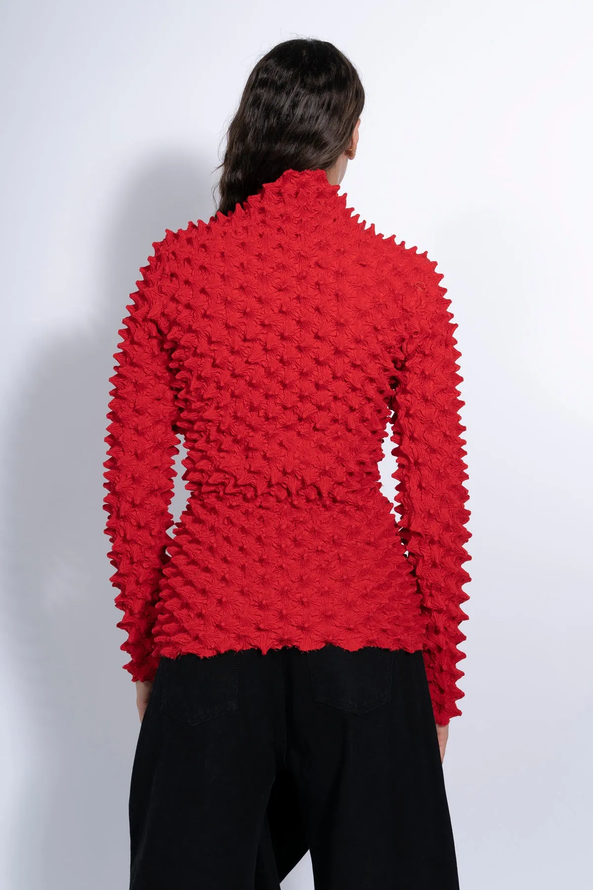 RED SPIKE TOP sold by Marques ’ Almeida product image thumbnail 3