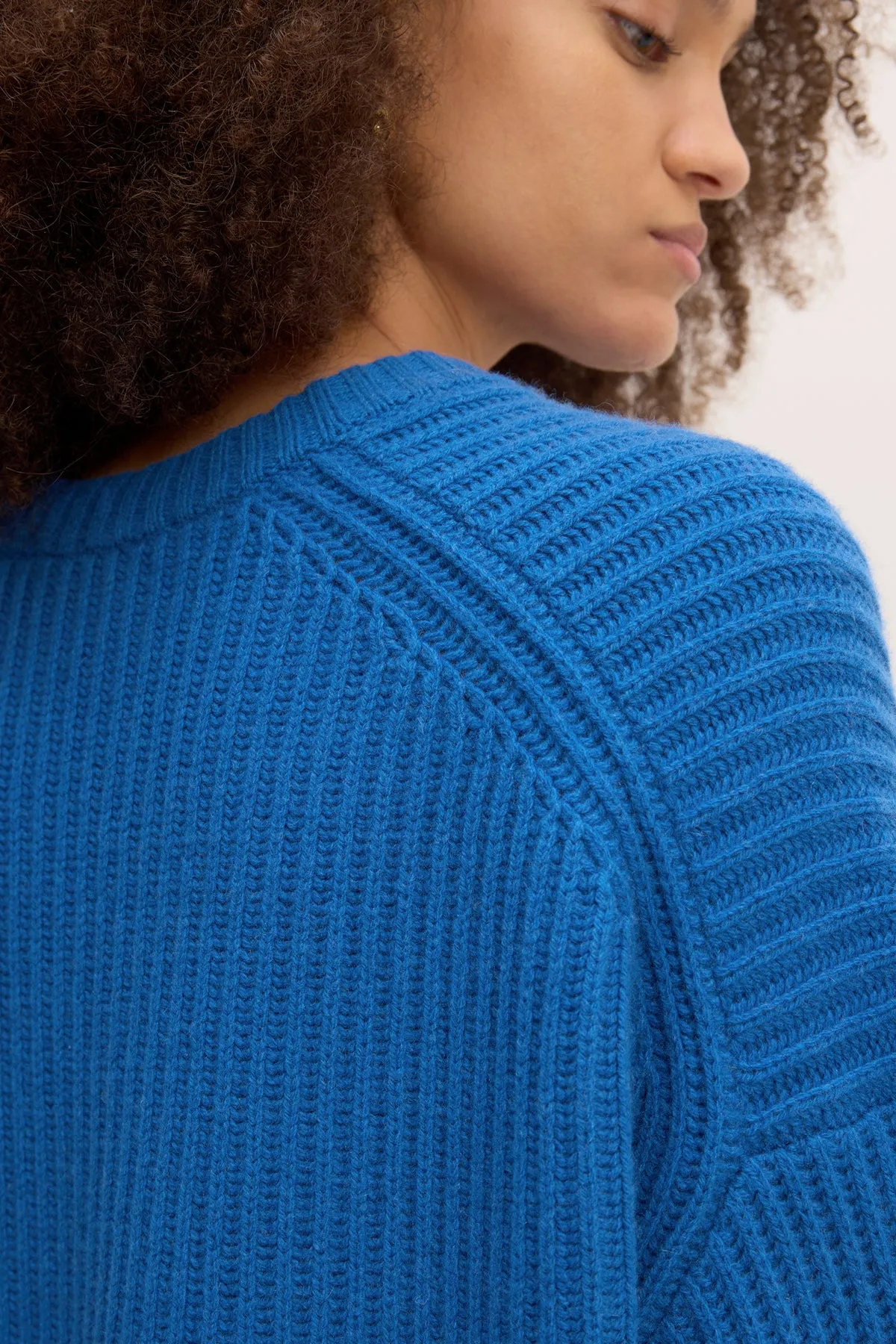 BLUE KNIT JUMPER sold by Marques ’ Almeida product image thumbnail 5