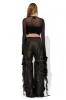 BLACK MESH CORSET TOP sold by Marques ’ Almeida